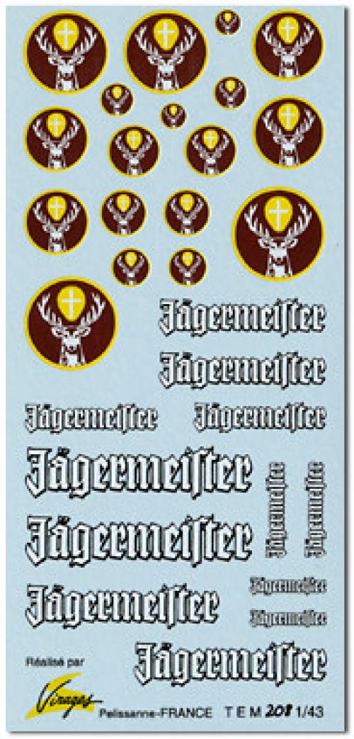 VIRAGES Jaegermeister 1/43 + 1/32